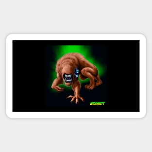 B10 - ALIEN - WILDMUTT Sticker